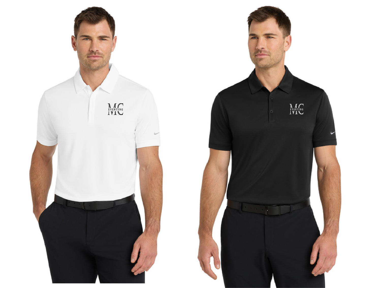 MC EVENTING - MENS NIKE POLO - 2 COLOR OPTIONS - Nike Dri-FIT Players Modern Fit Polo PrinthouseOB