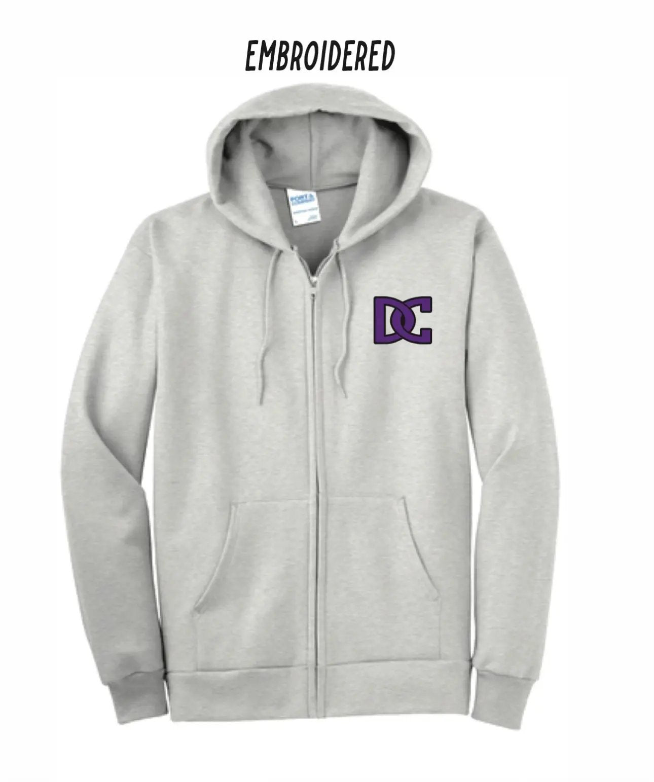 DESOTO CENTRAL - FULL ZIP HOODIE PrinthouseOB