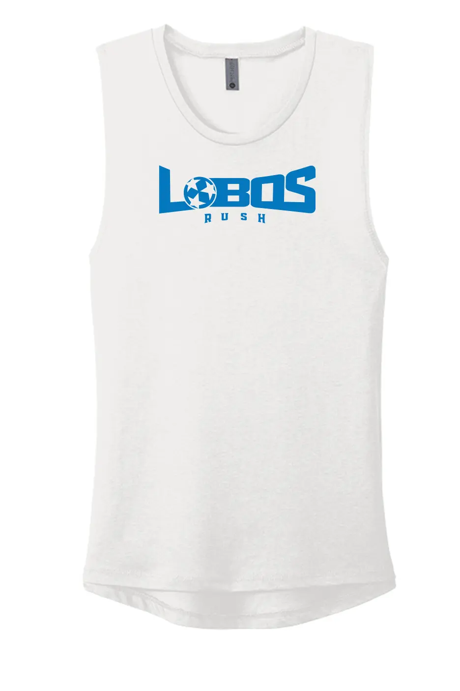 LOBOS RUSH Next Level Apparel® Women’s Festival Muscle Tank - RUSH BLUE PRINT - 10 COLOR OPTIONS PrinthouseOB