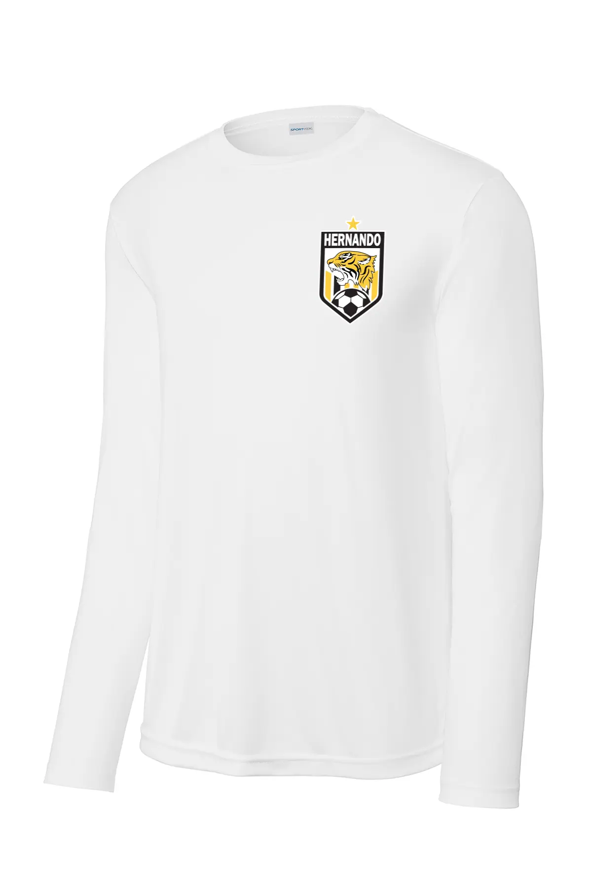 Hernando Soccer crest - Sport-Tek® Long Sleeve PosiCharge® Competitor™ Tee - 6 Color Options PrinthouseOB