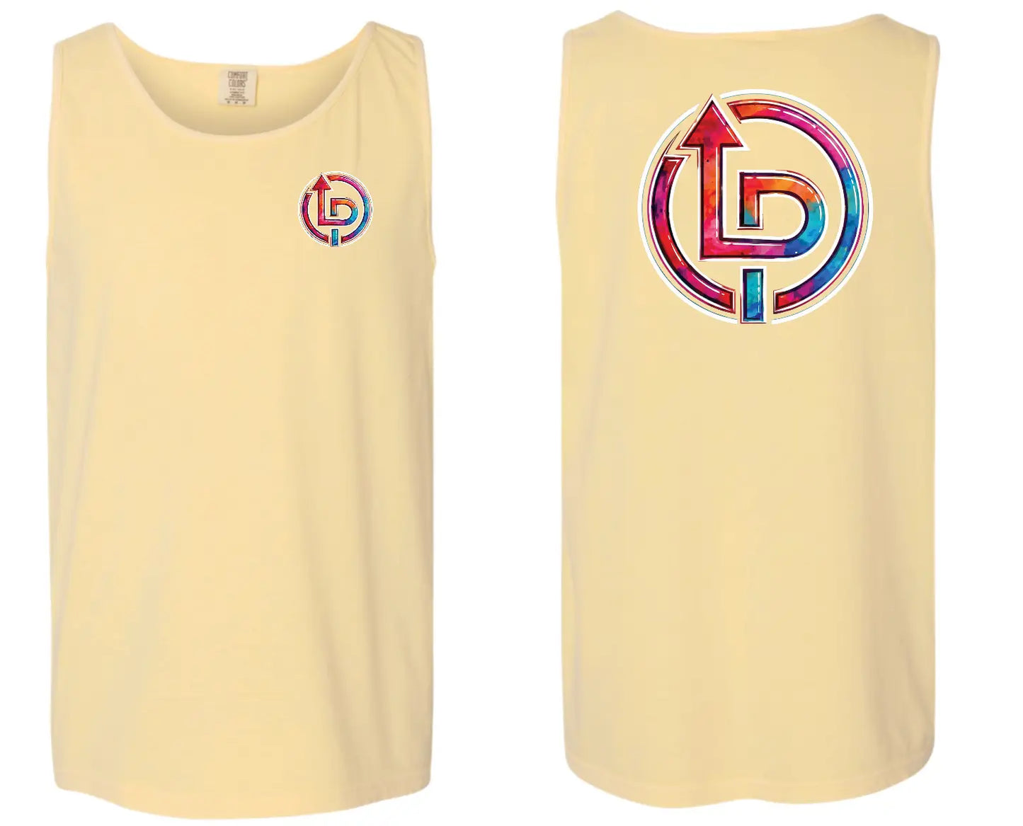 Butter Yellow Tshirt/Tank - PrinthouseOB