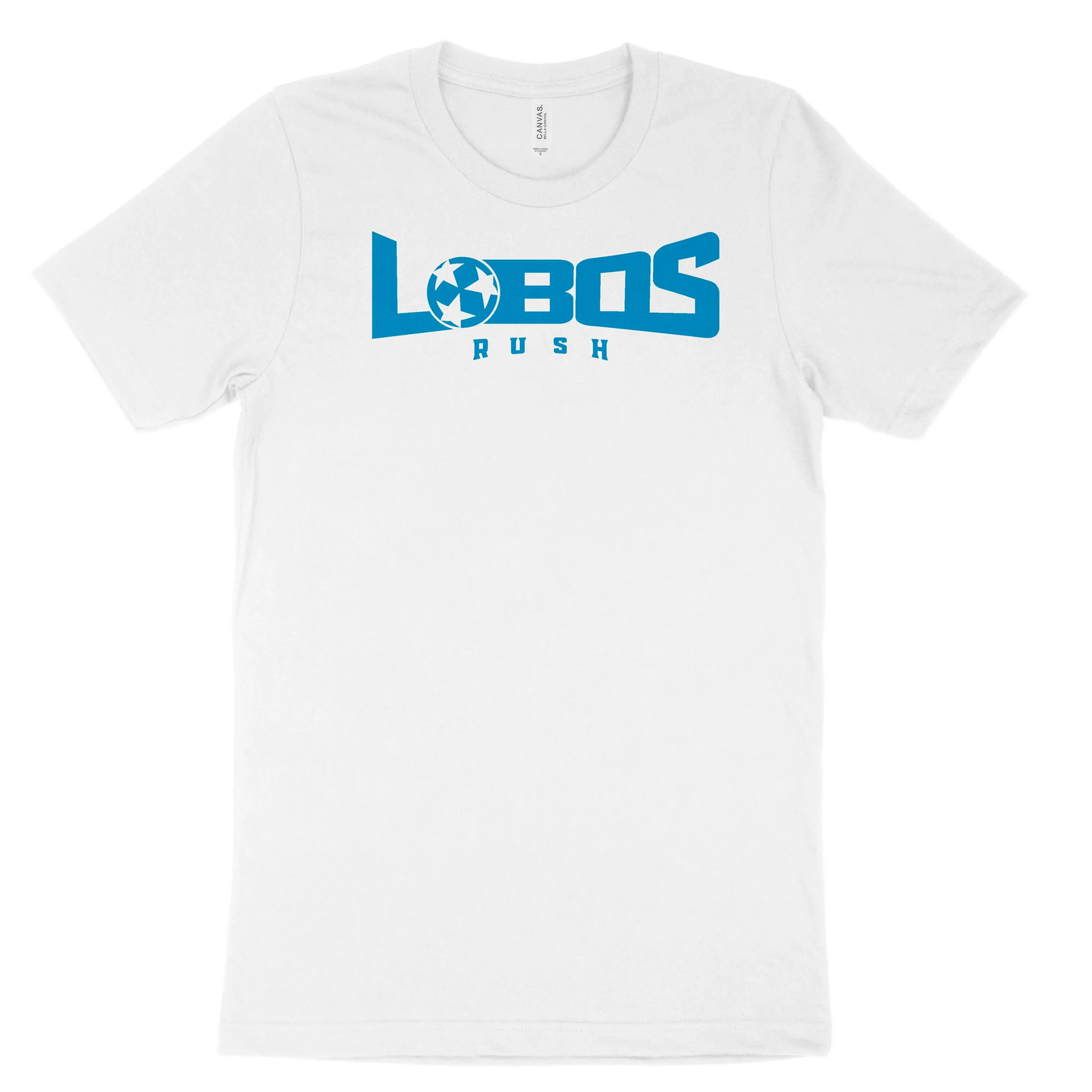 LOBOS RUSH BELLA TEE - RUSH BLUE PRINT - 8 COLOR OPTIONS PrinthouseOB