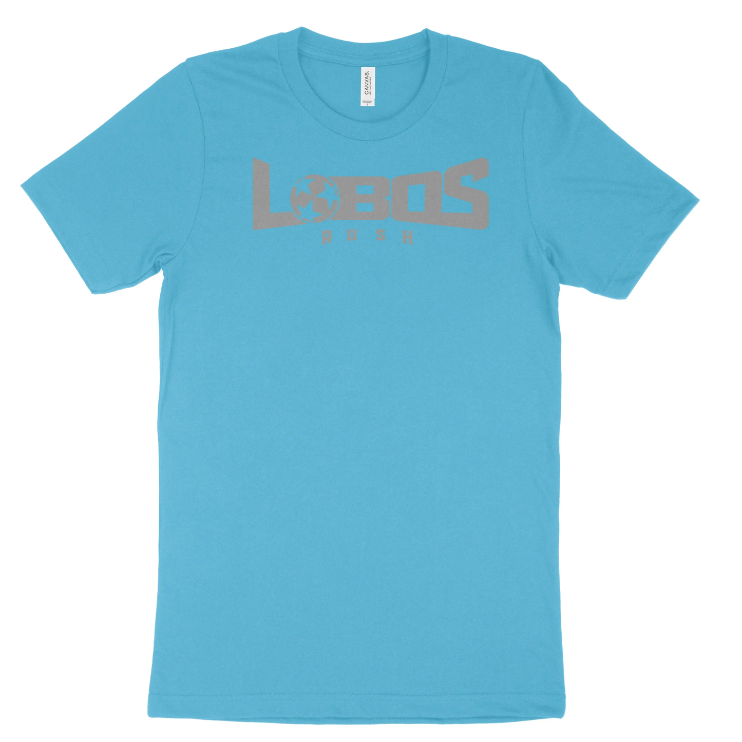 LOBOS RUSH BELLA TEE - GREY PRINT - 15 COLOR OPTIONS PrinthouseOB