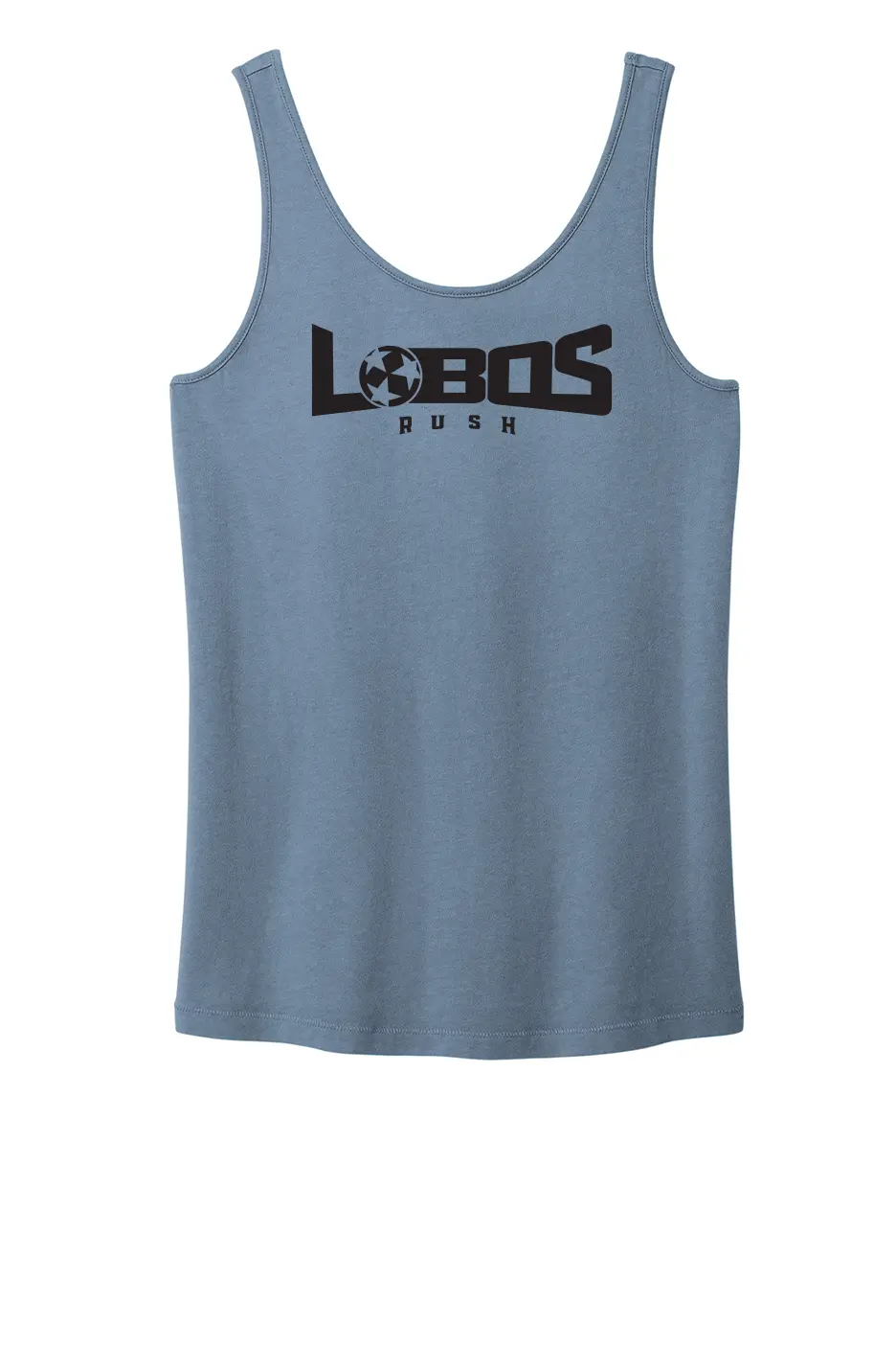 LOBOS RUSH Ladies Beach Wash® TANK - BLACK PRINT - 6 COLOR OPTIONS PrinthouseOB