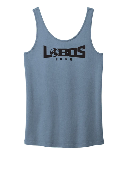 LOBOS RUSH Ladies Beach Wash® TANK - BLACK PRINT - 6 COLOR OPTIONS PrinthouseOB