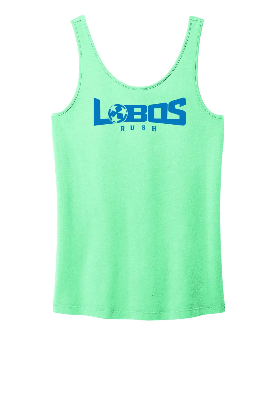 LOBOS RUSH Ladies Beach Wash® TANK - RUSH BLUE PRINT - 7 COLOR OPTIONS PrinthouseOB