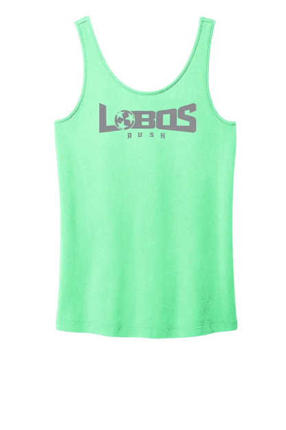 LOBOS RUSH Ladies Beach Wash® TANK - GREY PRINT - 7 COLOR OPTIONS PrinthouseOB