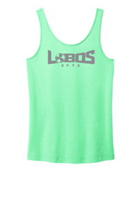 LOBOS RUSH Ladies Beach Wash® TANK - GREY PRINT - 7 COLOR OPTIONS