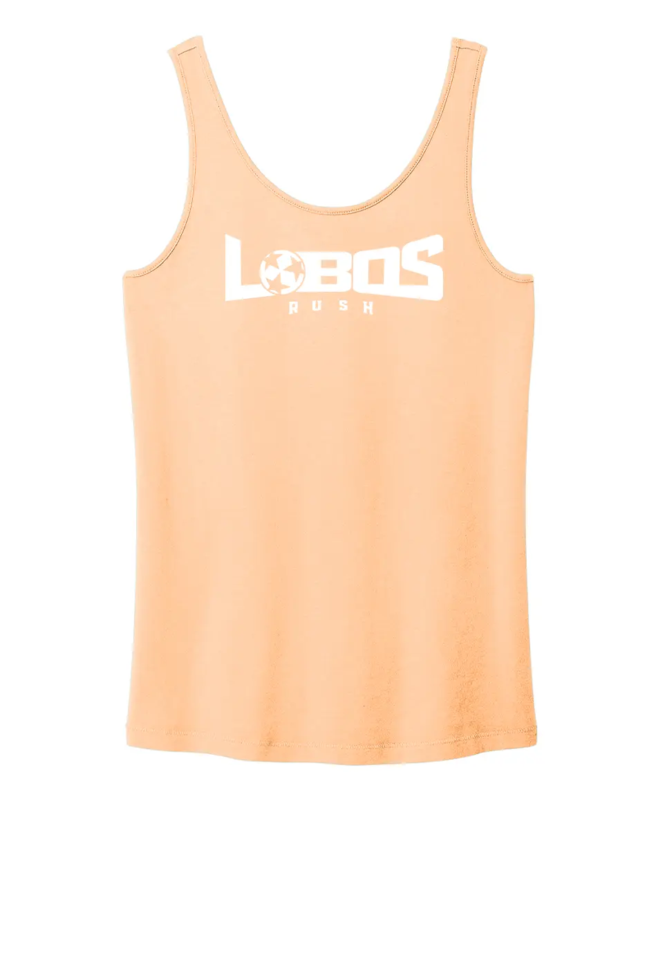 LOBOS RUSH Ladies Beach Wash® TANK - WHITE PRINT - 6 COLOR OPTIONS PrinthouseOB