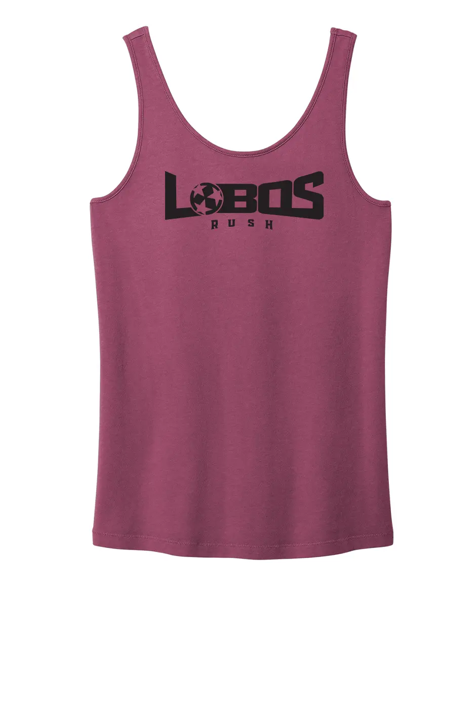 LOBOS RUSH Ladies Beach Wash® TANK - BLACK PRINT - 6 COLOR OPTIONS PrinthouseOB