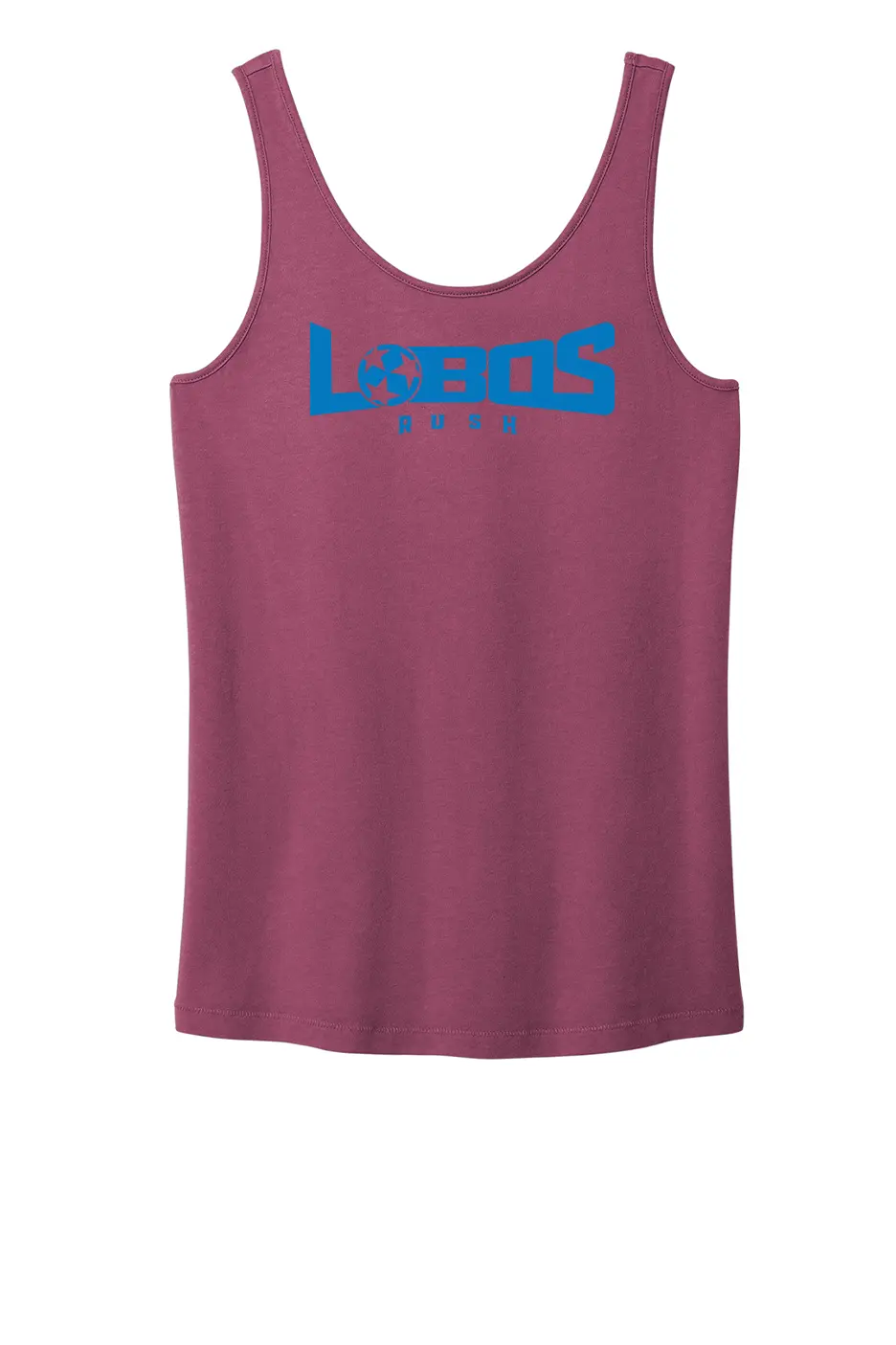 LOBOS RUSH Ladies Beach Wash® TANK - RUSH BLUE PRINT - 7 COLOR OPTIONS PrinthouseOB