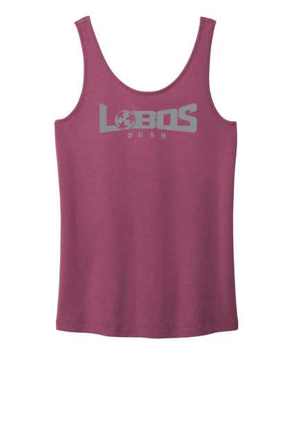 LOBOS RUSH Ladies Beach Wash® TANK - GREY PRINT - 7 COLOR OPTIONS PrinthouseOB