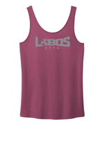 Load image into Gallery viewer, LOBOS RUSH Ladies Beach Wash® TANK - GREY PRINT - 7 COLOR OPTIONS