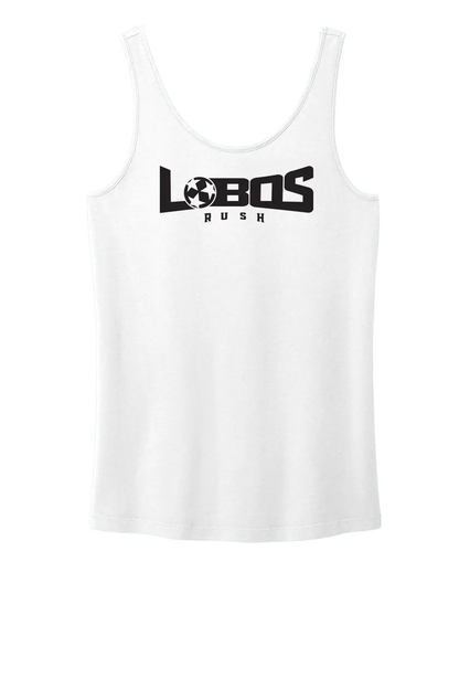 LOBOS RUSH Ladies Beach Wash® TANK - BLACK PRINT - 6 COLOR OPTIONS PrinthouseOB