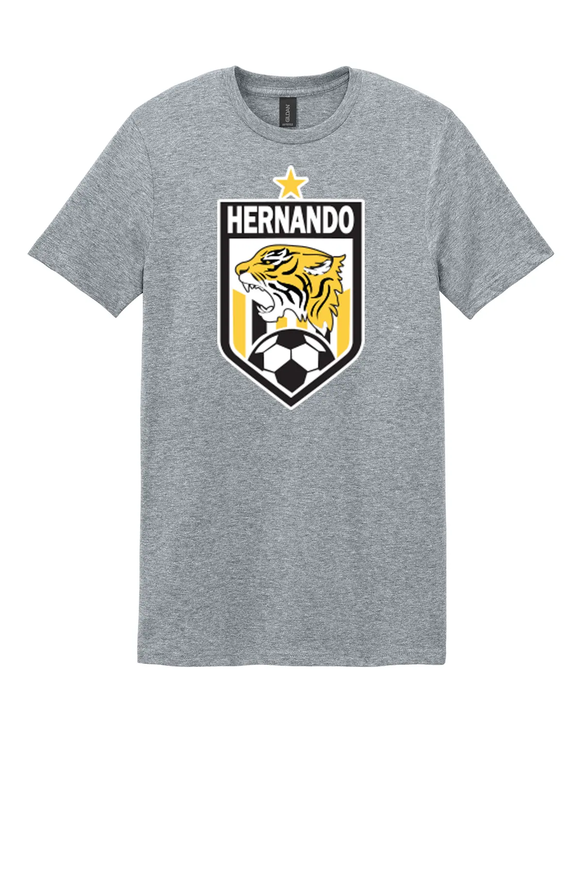 Hernando Soccer Crest Tee - Gildan Softstyle - 7 Color Options PrinthouseOB