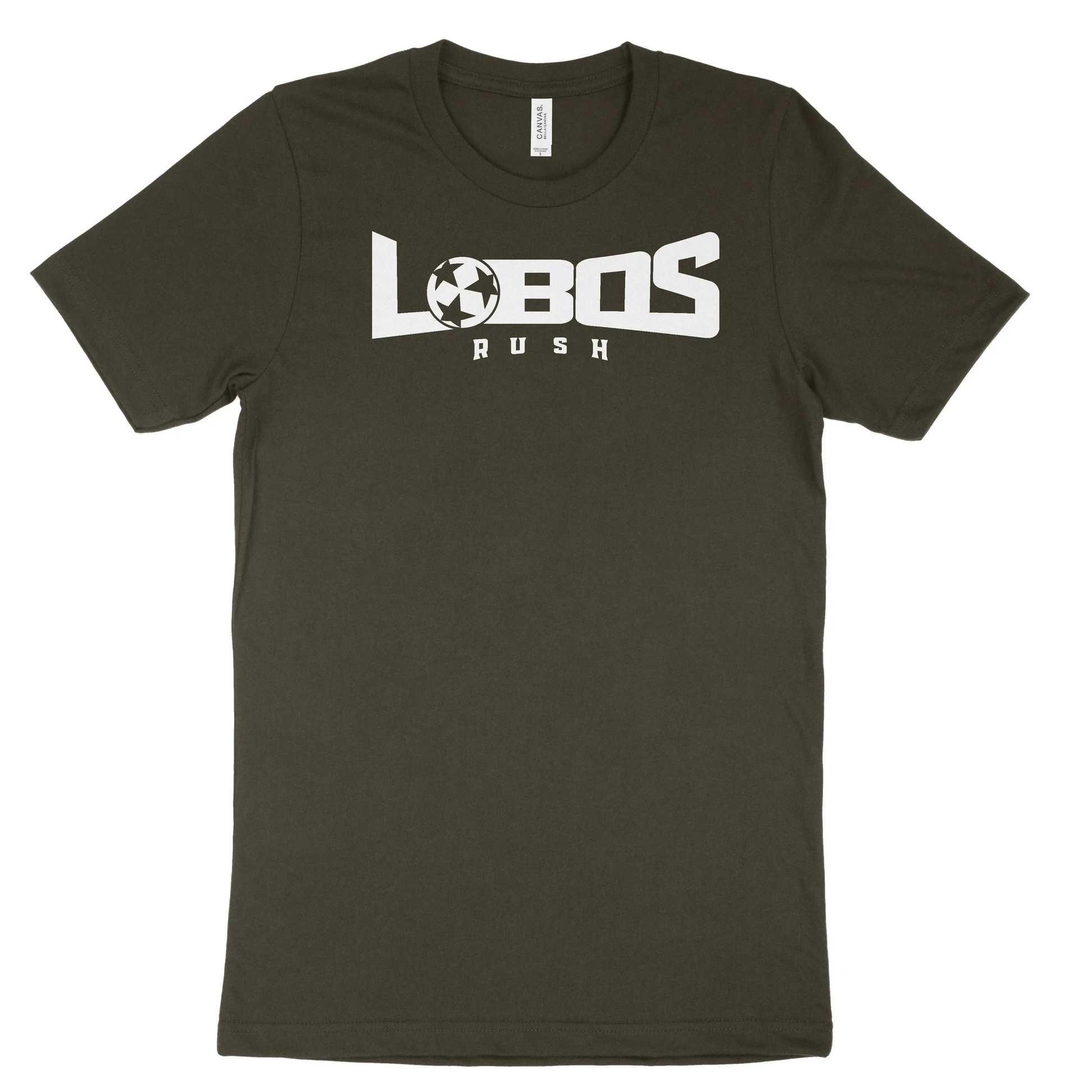 LOBOS RUSH BELLA TEE - WHITE PRINT - 14 COLOR OPTIONS PrinthouseOB