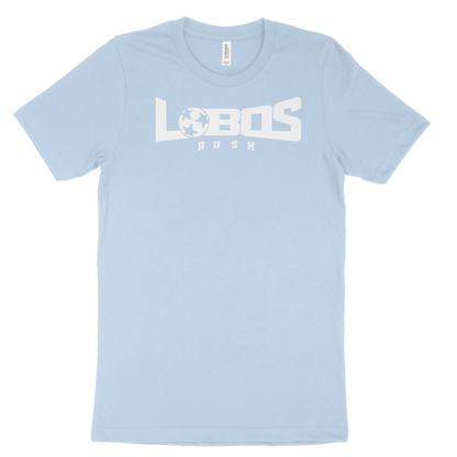 LOBOS RUSH BELLA TEE - WHITE PRINT - 14 COLOR OPTIONS PrinthouseOB