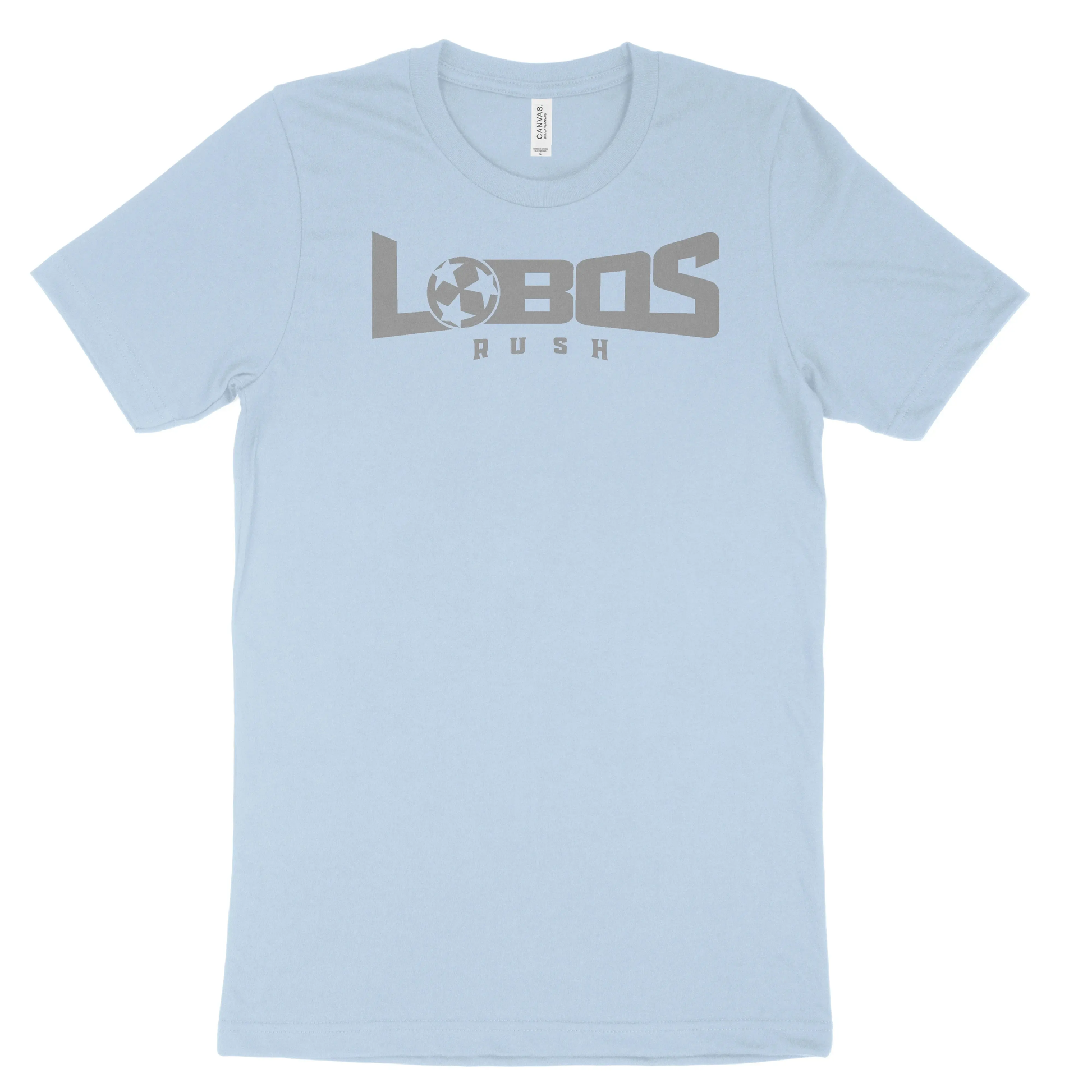 LOBOS RUSH BELLA TEE - GREY PRINT - 15 COLOR OPTIONS PrinthouseOB