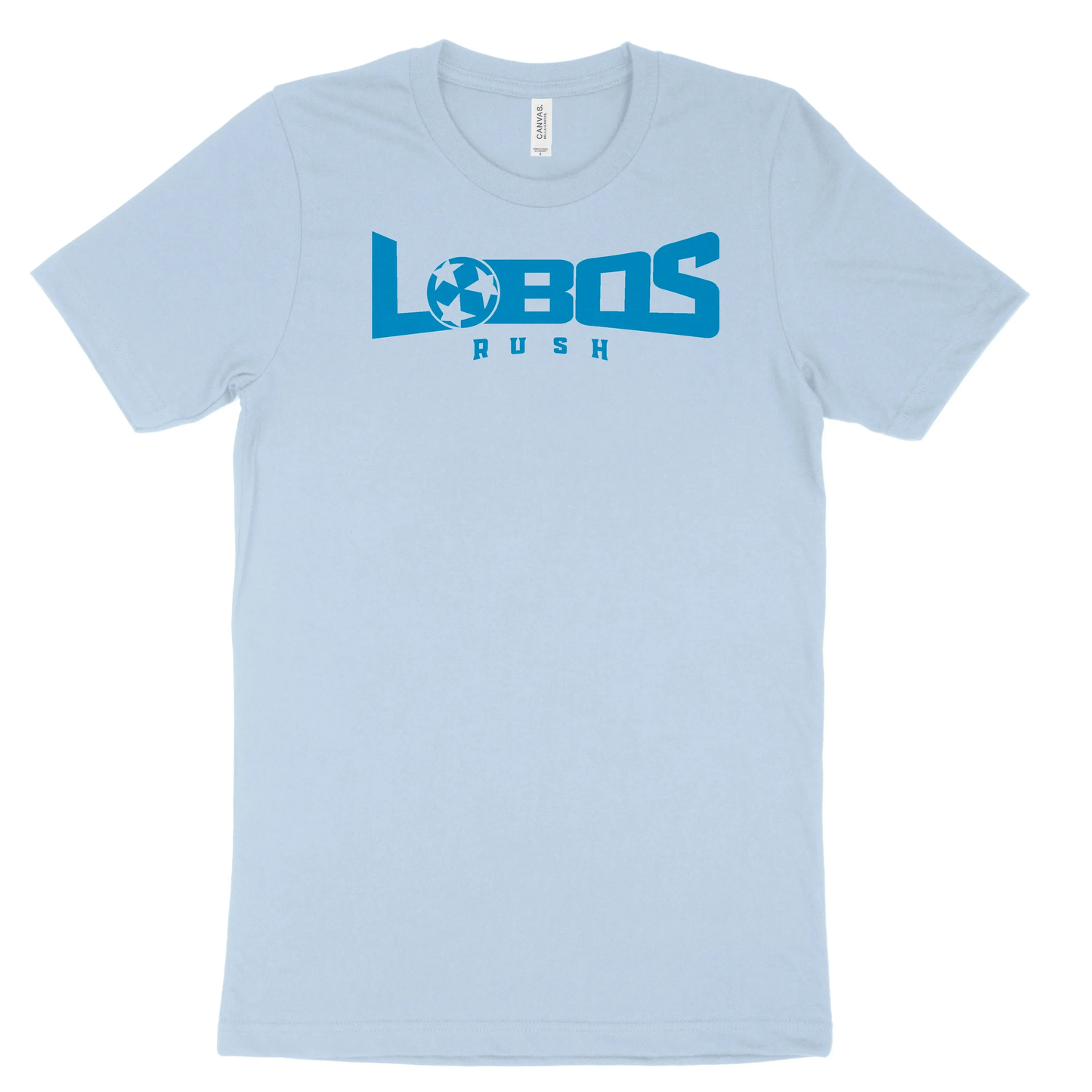 LOBOS RUSH BELLA TEE - RUSH BLUE PRINT - 8 COLOR OPTIONS PrinthouseOB