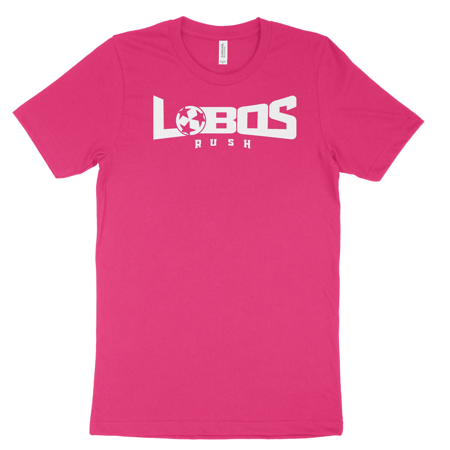 LOBOS RUSH BELLA TEE - WHITE PRINT - 14 COLOR OPTIONS PrinthouseOB