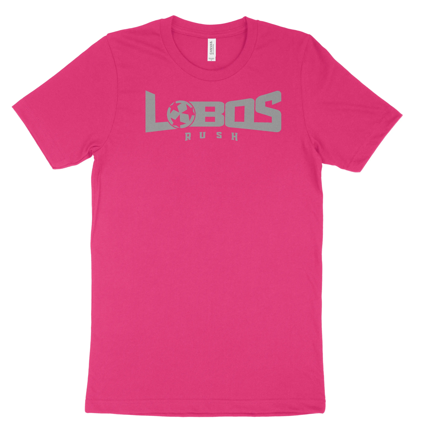 LOBOS RUSH BELLA TEE - GREY PRINT - 15 COLOR OPTIONS PrinthouseOB