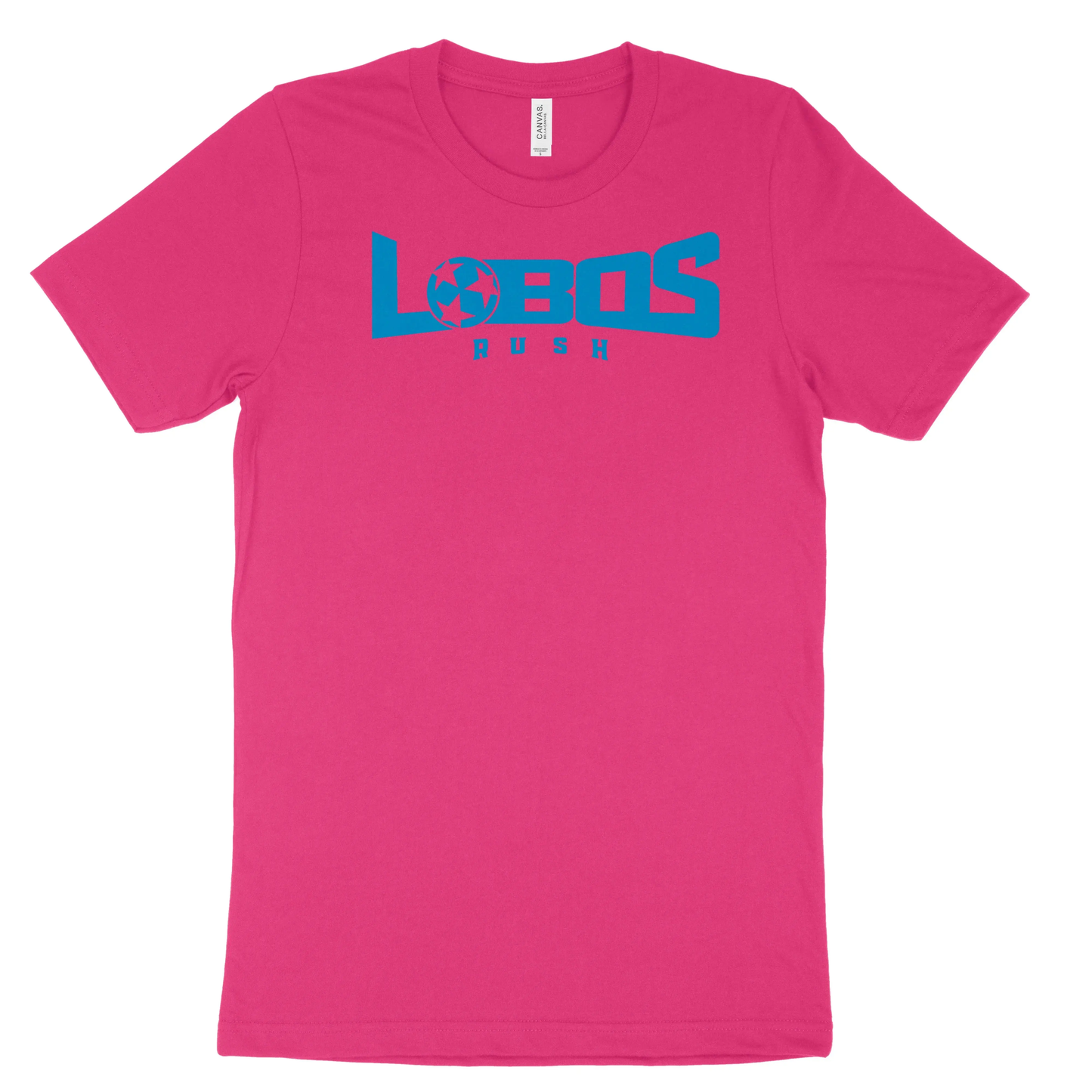 LOBOS RUSH BELLA TEE - RUSH BLUE PRINT - 8 COLOR OPTIONS PrinthouseOB