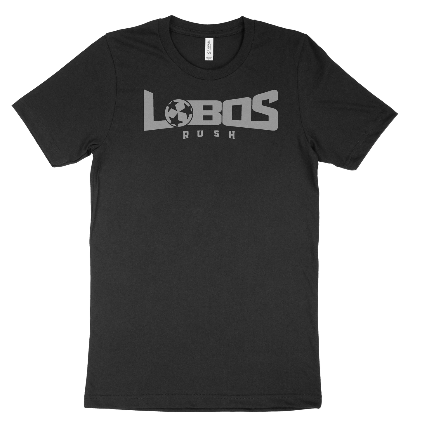 LOBOS RUSH BELLA TEE - GREY PRINT - 15 COLOR OPTIONS PrinthouseOB