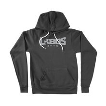 Load image into Gallery viewer, LOBOS RUSH BELLA CANVAS SPONGE FLEECE HOODIE - GREY PRINT - 6 COLOR OPTIONS