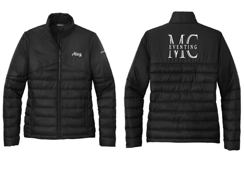 MC EVENTING - Eddie Bauer® Men's Quilted Jacket - BLACK PrinthouseOB