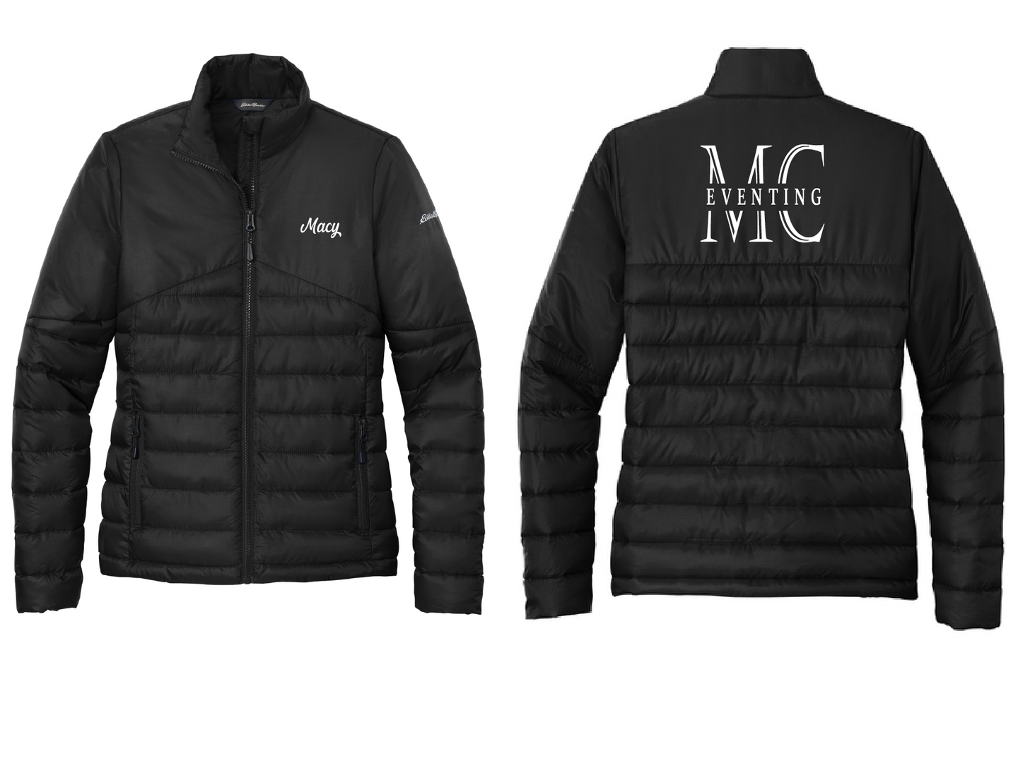 MC EVENTING - Eddie Bauer® Women's Quilted Jacket - BLACK PrinthouseOB