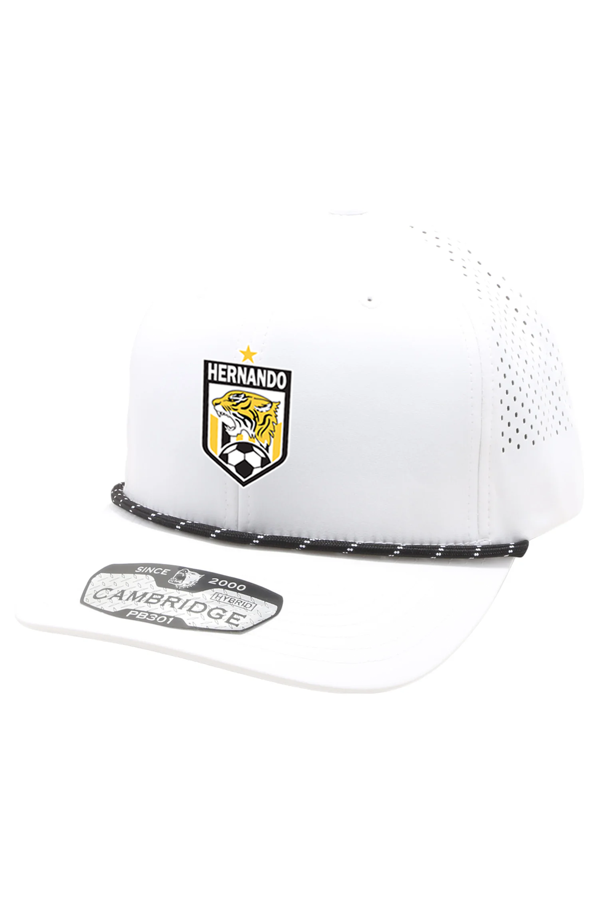 Hernando Soccer - Cambridge Hybird Rope Golf Hat - 2 Color Options PrinthouseOB