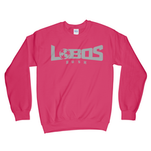 Load image into Gallery viewer, LOBOS RUSH GILDAN CREW NECK SWEATSHIRT - GREY PRINT - 12 COLRO OPTIONS