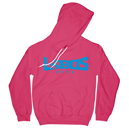 LOBOS RUSH GILDAN HOODIE - RUSH BLUE PRINT - 10 COLOR OPTIONS PrinthouseOB