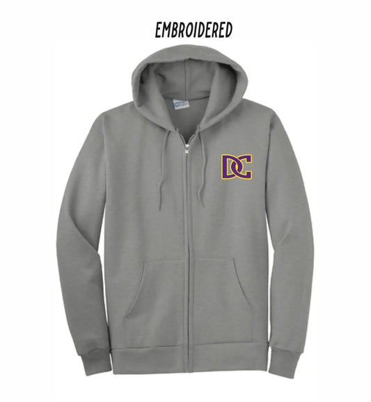 DESOTO CENTRAL - FULL ZIP HOODIE PrinthouseOB