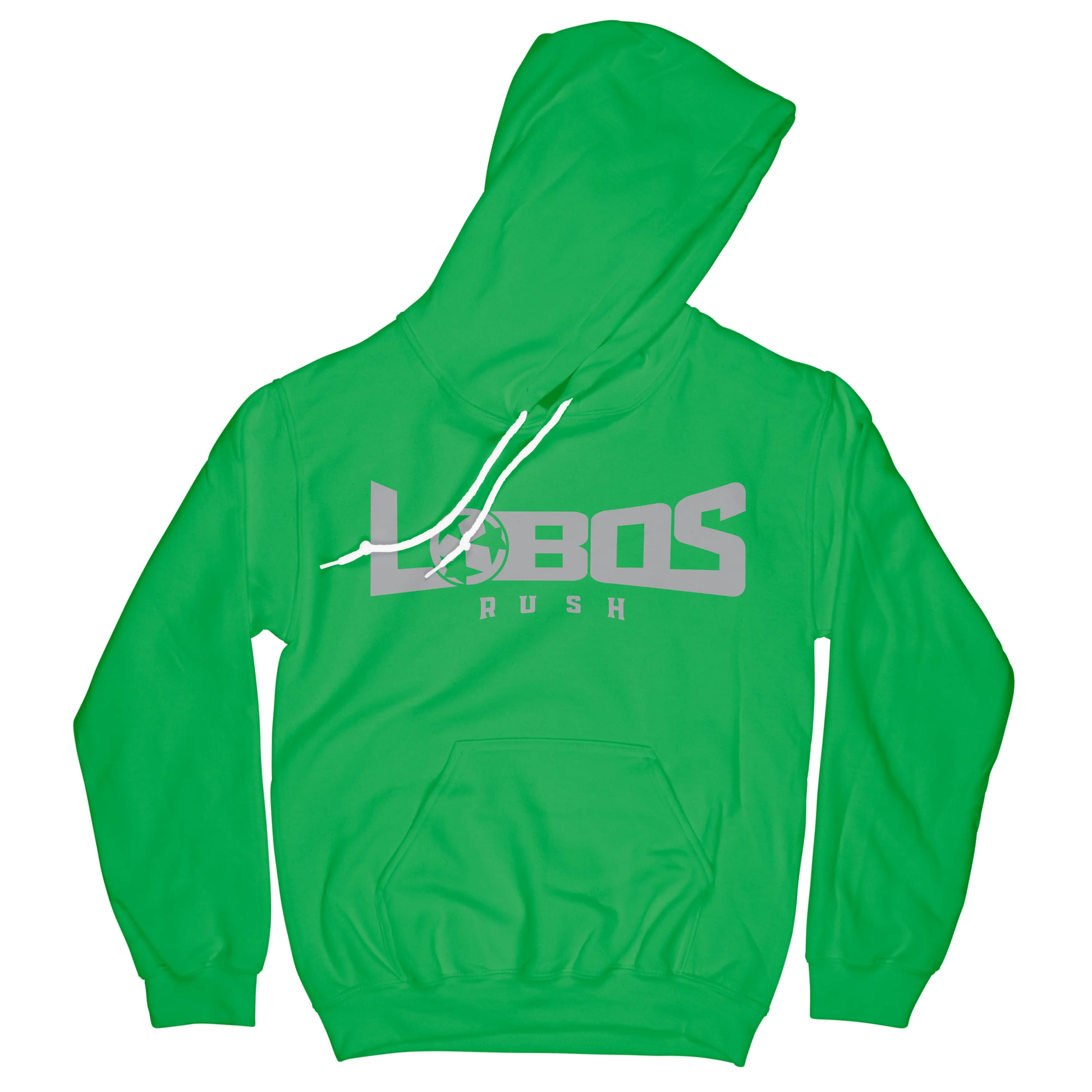 LOBOS RUSH GILDAN HOODIE - GREY PRINT - 12 COLOR OPTIONS PrinthouseOB