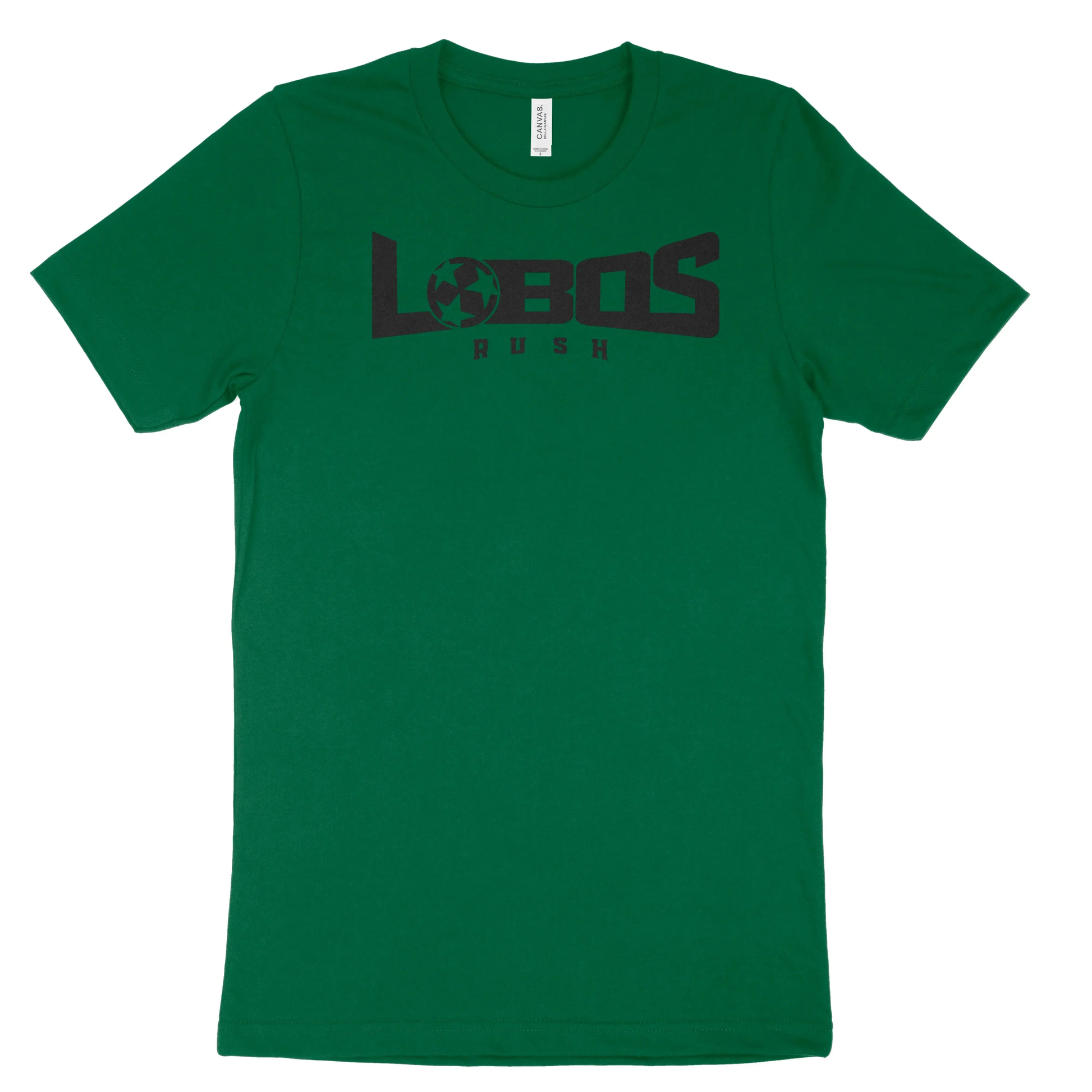 LOBOS RUSH BELLA TEE - BLACK PRINT - 10 COLOR OPTIONS PrinthouseOB