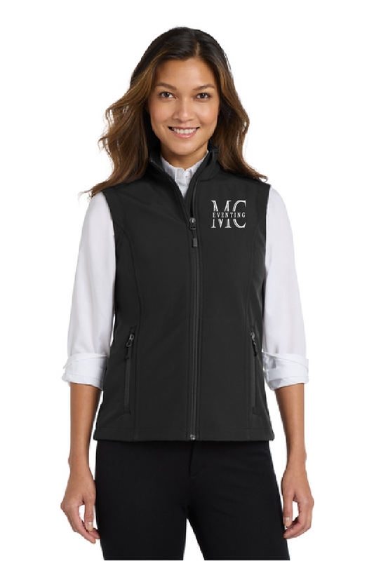 MC EVENTING - Port Authority® Women's Core Soft Shell Vest - 2 COLOR OPTIONS PrinthouseOB