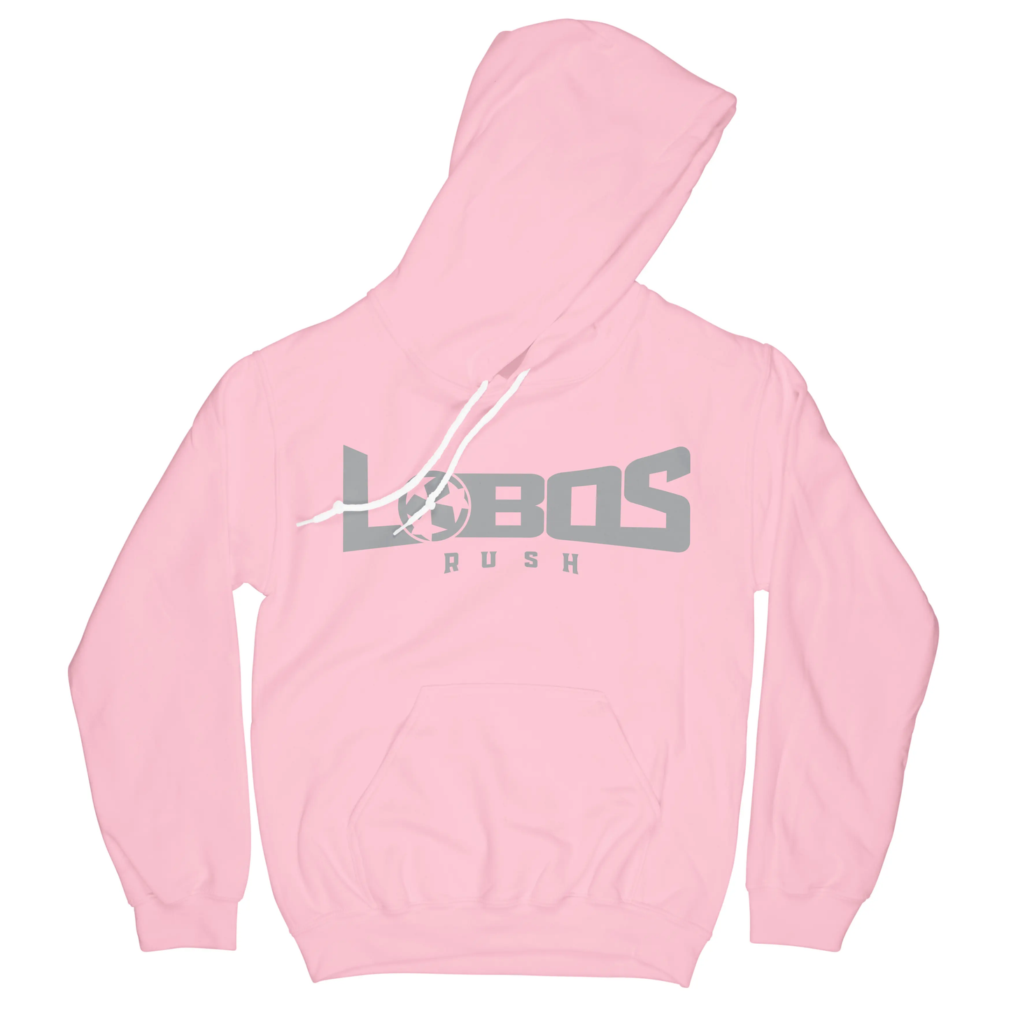 LOBOS RUSH GILDAN HOODIE - GREY PRINT - 12 COLOR OPTIONS PrinthouseOB