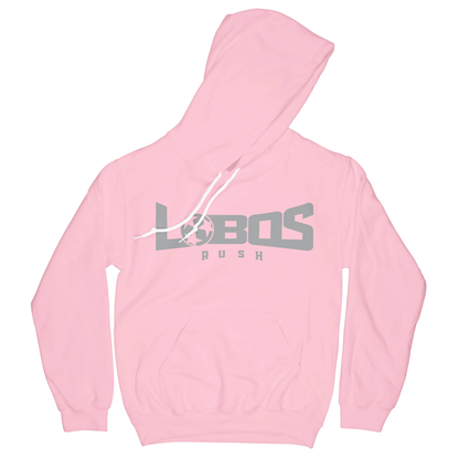 LOBOS RUSH GILDAN HOODIE - GREY PRINT - 12 COLOR OPTIONS PrinthouseOB