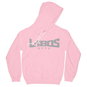 LOBOS RUSH GILDAN HOODIE - GREY PRINT