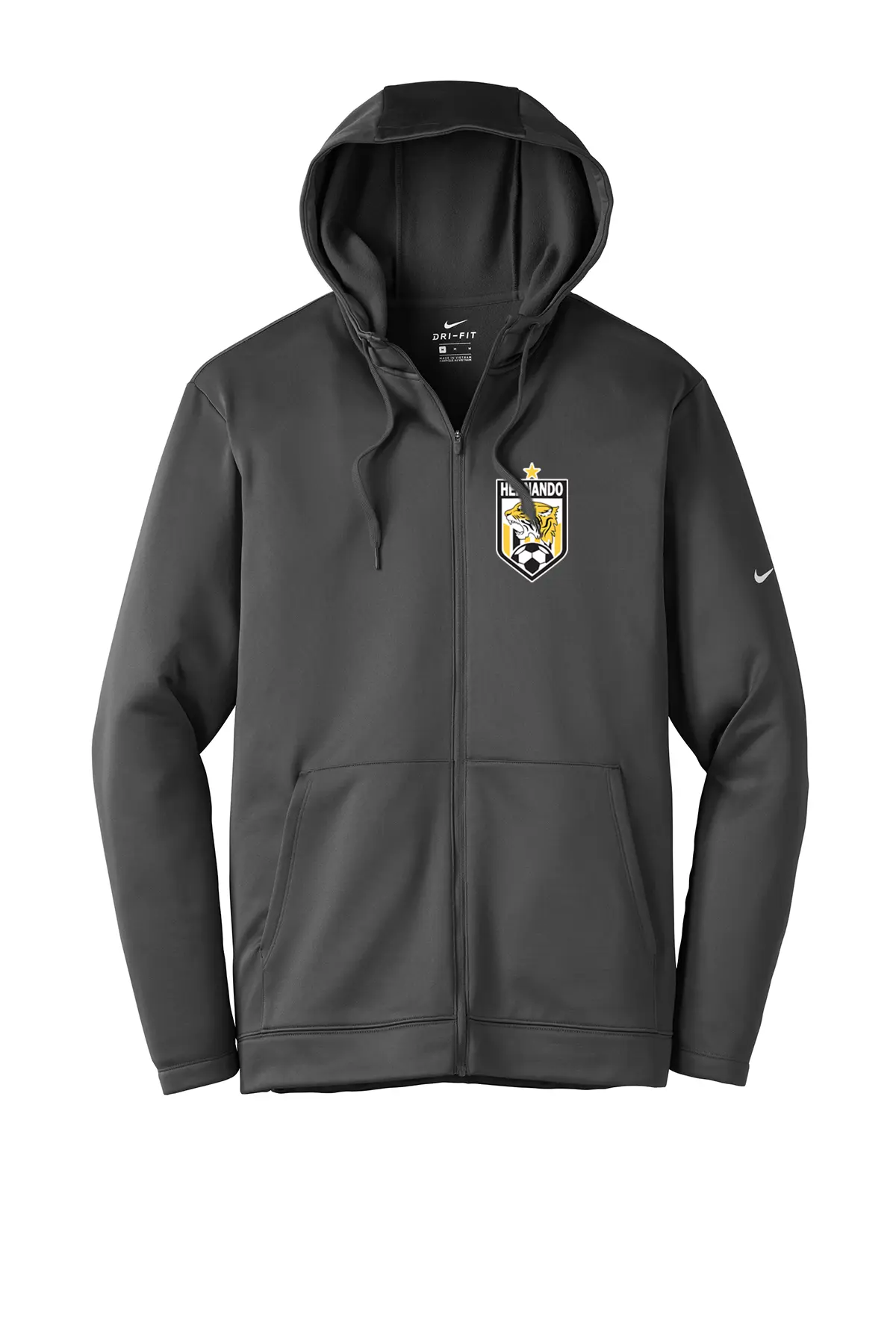 Hernando Soccer - Nike Therma-FIT Full-Zip Fleece Hoodie - 3 Color Options PrinthouseOB