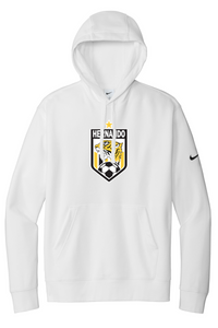 Hernando Soccer - Nike Club Fleece Sleeve Swoosh Pullover Hoodie - 4 Color Options