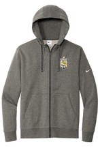 Load image into Gallery viewer, Hernando Soccer - Nike Club Fleece Sleeve Swoosh Full-Zip Hoodie PrinthouseOB
