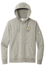 Load image into Gallery viewer, Hernando Soccer - Nike Club Fleece Sleeve Swoosh Full-Zip Hoodie PrinthouseOB