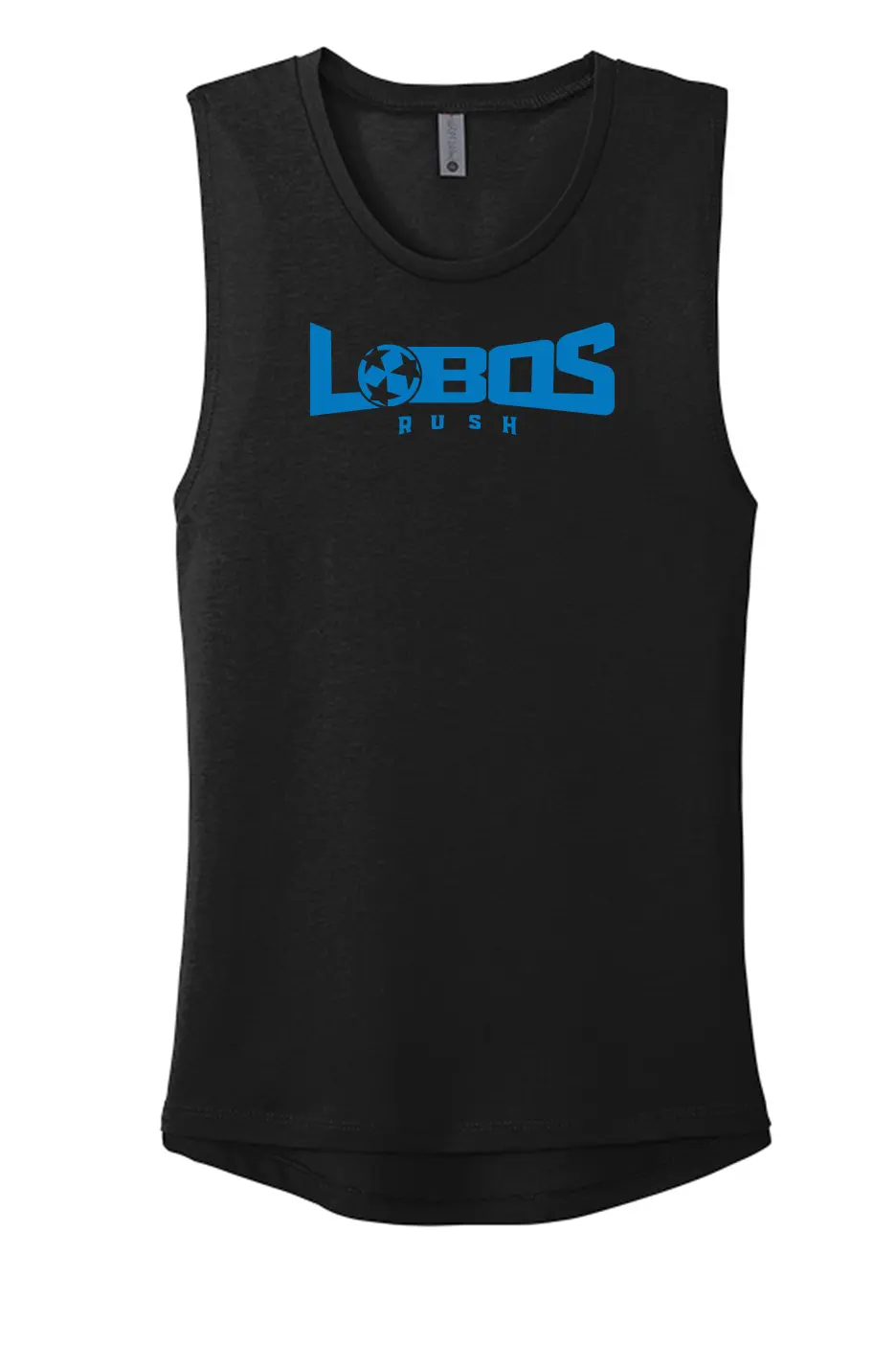 LOBOS RUSH Next Level Apparel® Women’s Festival Muscle Tank - RUSH BLUE PRINT - 10 COLOR OPTIONS PrinthouseOB