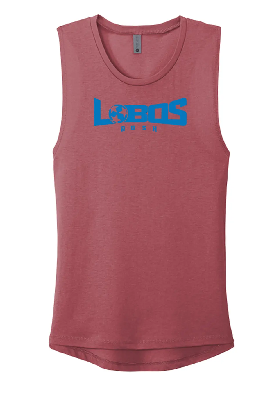 LOBOS RUSH Next Level Apparel® Women’s Festival Muscle Tank - RUSH BLUE PRINT - 10 COLOR OPTIONS PrinthouseOB