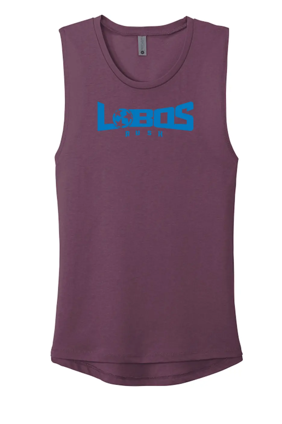 LOBOS RUSH Next Level Apparel® Women’s Festival Muscle Tank - RUSH BLUE PRINT - 10 COLOR OPTIONS PrinthouseOB