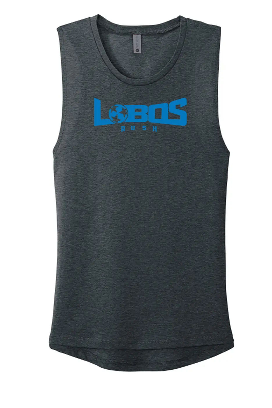 LOBOS RUSH Next Level Apparel® Women’s Festival Muscle Tank - RUSH BLUE PRINT - 10 COLOR OPTIONS PrinthouseOB