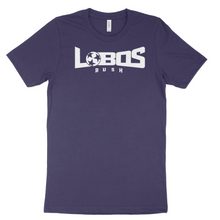 Load image into Gallery viewer, LOBOS RUSH BELLA TEE - WHITE PRINT - 14 COLOR OPTIONS