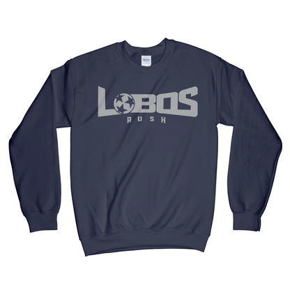 LOBOS RUSH GILDAN YOUTH CREW NECK SWEATSHIRT - 6 COLOR OPTIONS PrinthouseOB